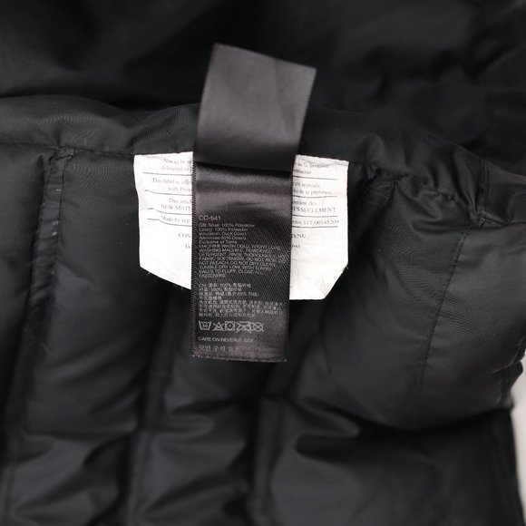 Marmot Stockholm Down Puffer Jacket Hoodie Fill Power 700 - Size XL - Black/Blue - Picture 7 of 8